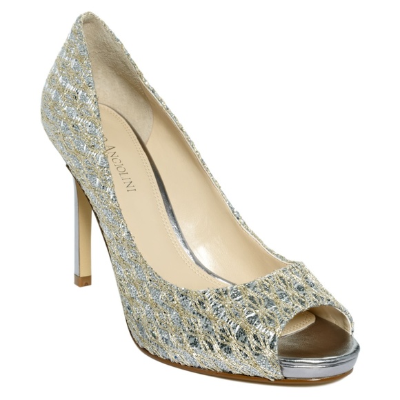 Enzo Angiolini Maiven Peep Toe Pump - Picture 1 of 8